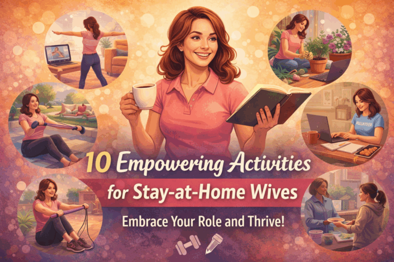10 Empowering Activities for Stay-at-Home Wives: Embrace Your Role and Thrive!