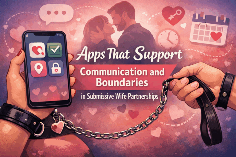 Apps That Support Communication and Boundaries in Submissive Wife Partnerships